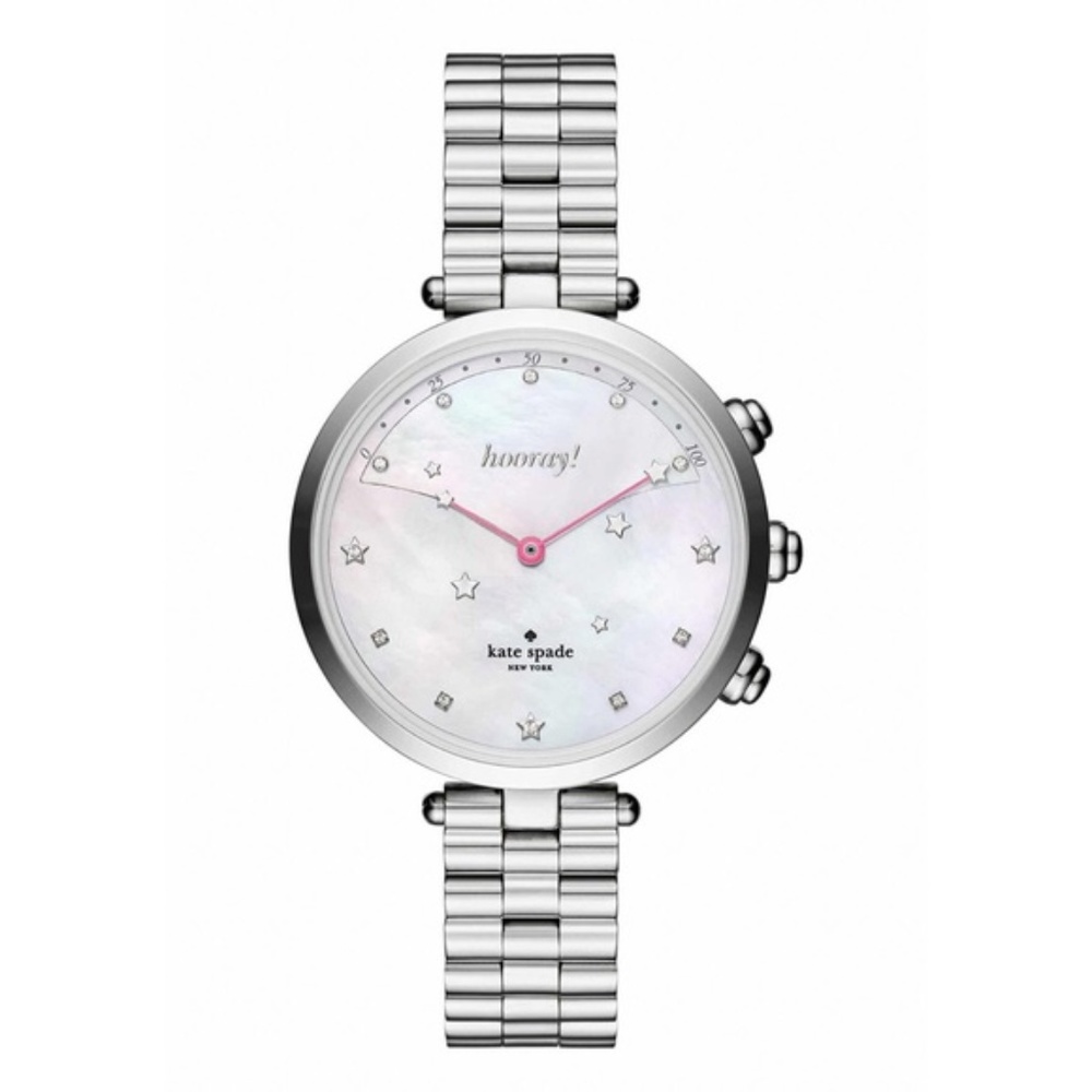 Kate Spade Leather Holland Hybrid Smart Watch